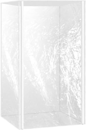 Brotkasten-Abdeckung - Abdeckung für Backgitter | Staubschutz für Brotgitter transparent | Pizzastein-Abdeckung | Praktische Grillabdeckung für Backblech | Deckel für Brotbackblech