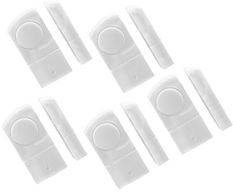 jojofuny 5pcs Door Security System Door Alarm Sensors Window Alarm for Home Office