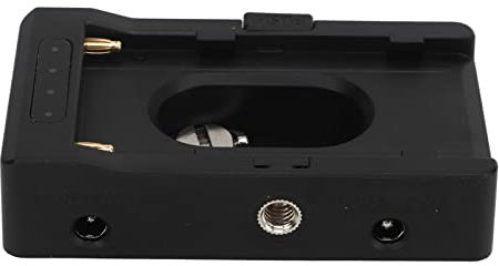 NP F Battery Adapter Plate, Foldable NP F Battery Adapter Plate with DC12V DC8V Output Port 18W USB For DSLR Camera NP F970 F750 F550 Battery