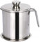YXUANYZNB Filtro per olio in acciaio inox, filtro per olio d'oliva, contenitore per condimento, aceto, salsa di soia con strumento da cucina staccabile a rete fine