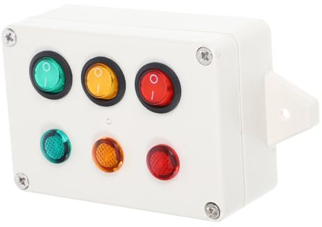 Toddmomy Busy Board LED Spielzeug für Kleinkinder aus Abs Sensorisches Lichtspielzeug Fördert Kognitive Fähigkeiten Sicher und Glatt Gestaltet Eltern Kind Spielzeug