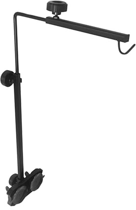 Lampenständer – Halterung für Sonnenlampen, Reptilien-Kuppelhalter, Metall-Saugnäpfe, Sonnenlampen-Unterstützung für Tiere, Schildkröten, Tische, Glas-Tank-Terrarium, auch für Vivarium-Käfige geeignet