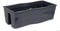 POKM Toolsmarket GmbH Jardinière de Balcon, bac à Fleurs, jardinière pour Balustrade Wave 60 / H : 20 cm Anthracite