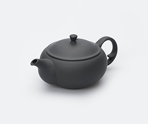 Azmaya Tokoname Teiera - Nero Smaltato 300ml Ceramica Kyusu