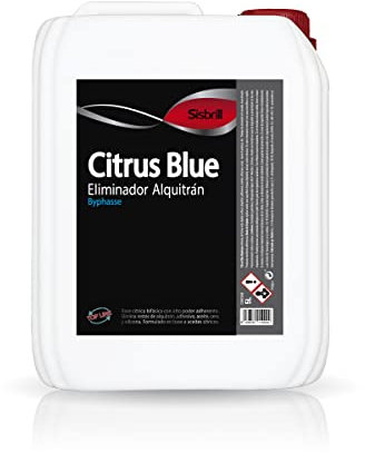 Sisbrill Citrus Blue Byphasse, Eliminador de Alquitrán - 5 Litros