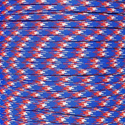 Paracord Planet - Coreless 650 Paracord in vari colori, lunghezze: 3, 6, 7,5, 15, 30, 76, 91, 152 o 300 metri, USA Camo, 20 Feet