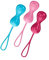 Satisfyer Balls' - mit Vibration für mehr Lust, 3,4 cm, 3 Teile, Größe:3.4, Farbe:Bunte Doppelkugel mit Vibration