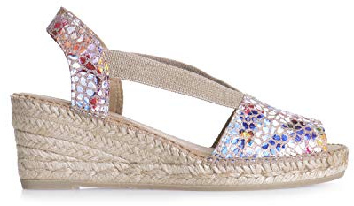 Toni Pons Espadrille für Damen aus Leder- TEIDE-PM Taupe, 37 EU