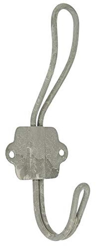 Ib Laursen Wandhaken aus Metall, 11 cm, Grau