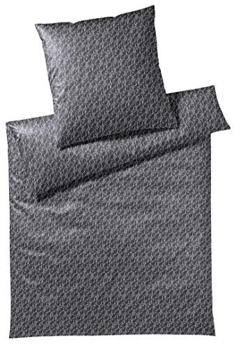 Joop! Bettwäsche Ornament 4094 Graphite - 09 2X 80x80 cm - 200x200 cm