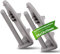 VIOKS 2 pezzi di ricambio per Acelik Beko 1880580400 Bauknecht Whirlpool 481246279981 Stopper posteriore per lavastoviglie