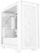 ASUS A21 PLUS TG ARGB WHITE, Case Micro-ATX, Supporta Schede Madri con Connettori Nascosti, Radiatori da 360 mm e Schede Grafiche da 380 mm, 4 Ventole ARGB Preinstallate, Bianco