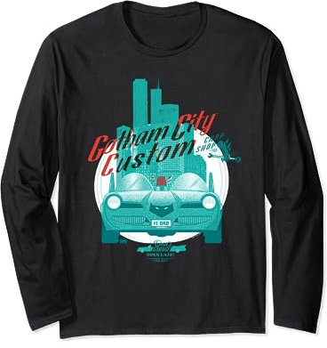 BATMAN Father’s Day Dad’s Garage GOTHAM CITY Chop Shop Langarmshirt