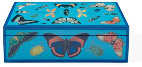 Jonathan Adler Botanist Lackbox, mittelgroß, Violett