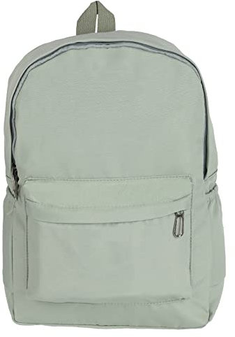 Schulrucksack Jungen Mädchen Teenager, Rucksack Lightweight Schultasche, Casual Daypack High School Rucksäcke für College Student Draußen Reisen Sports Tasche A4 Zeitschrift iPad (Grün)