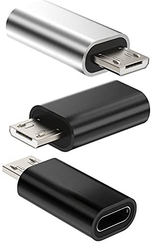 Micro USB Male to Lightning Female Adapter(3pack)Charge Cable Port Converter compatible for Samsung Galaxy S6 Edge S7 Active Nexus note 5 LG Android Power Charging for iPhone 12 7 8 plus X Ipad Cord