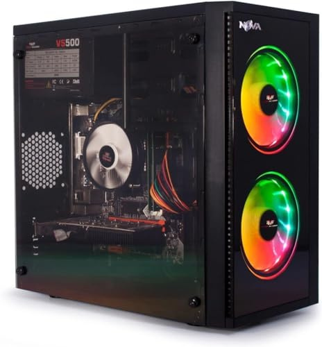 Veno Scorp Gaming PC AMD Ryzen 7 5700G RX Vega 8 Graphics - 16GB 3200MHz RAM - 512GB NVMe SSD - 550W 80+ PSU BRZ - Windows 11 - WiFi - NOVA ARGB