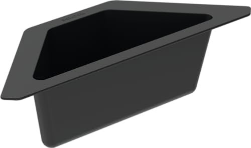 Schock 629733 Bandeja esquinera, Negro