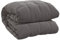 Gecheer Gewichtsdecke, Schwere Decke, Schwere Bettdecke aus 100% Baumwolle, Heavy Weighted Blanket, Entspannungsdecke Therapiedecke, Für Stressabbau & Angstzustände, Grau 155x220 cm 11 kg Stoff