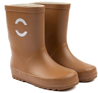 Mikk-line Gummistiefel Kinder 38 | Rubber Regenstiefel Kinder Gefüttert | Gefütterte Gummistiefel Kinder | Wasserdichte Gummistiefel | Regenschuhe & Kinderstiefel