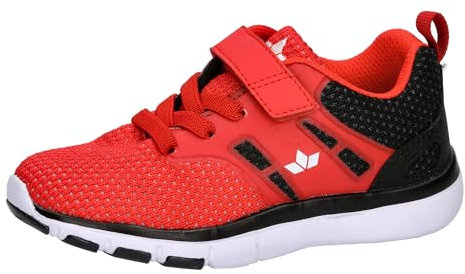 Lico Jungen Bongo Vs Sneaker, Rot Schwarz Weiss, 32 EU