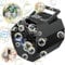 Theefun Tragbare Seifenblasenmaschine, Automatischer Seifenblasenmaschine Kinder 500ml Seifenblasen Maschine 1500+ Bubbles/Min Professional Blasenmaschine für Geburtstag, Party, Hochzeit (Black)