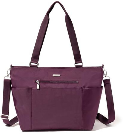 Baggallini Damen Essential Laptop-Tragetasche, Mulberry