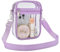 RNXSIB Clear Bag Festival Clear Crossbody Bag Damen Durchsichtige Festival Tasche Damen Umhängetasche Klein Konzert Tasche Crossbag