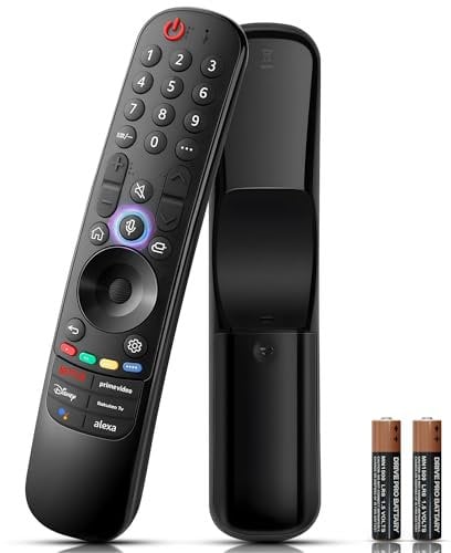 Magic Remote for LG-Smart-TV-Remote-Control, LG Magic Remote Replacement for MR20GA MR21GA MR22GA MR23GA,Suitable for LG UHD OLED QNED NanoCell 4K 8K Smart TV,with Pointer and Voice Function LG Remote