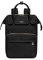 MOSISO Laptop Backpack for Women Men 15.6 inch, 15-16 inch Laptop Bag Rhombus Quilted Flight Approved Travel with PU Handle, Rucksack Bag Back Pack with USB Port for College Work Business, Black