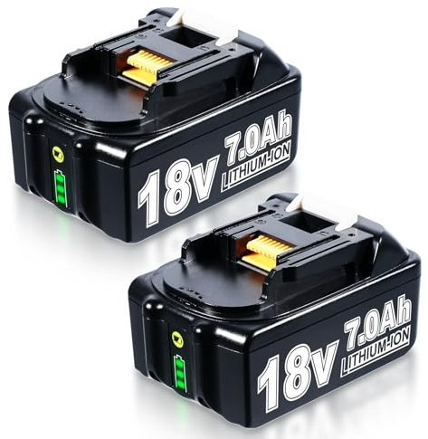 Ersatzakku for Makita 18V Kompatibles Modell 5000 mAh Hohe Kapazität Langlebig Außergewöhnliche Langzeitleistung Geeignet für Makita 18V DTW285 Werkzeuge Erweiterte Stromversorgung Lithium-Ionen Akku