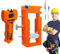 Door Hinge Jig - Latch Installation Kit for Carpenter - Multifunctional Hinge Installation Kit Router Template Fits Most Doors