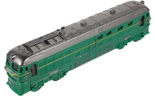 Supvox Mini Retro Grün Zug Modell Spielzeug Miniature Inertial Zugmodell Mit Realistischer Optik Und Robustem Kunststoff Interaktives Kinderspielzeug Für Jungen Und Mädchen Zur Schreibtis