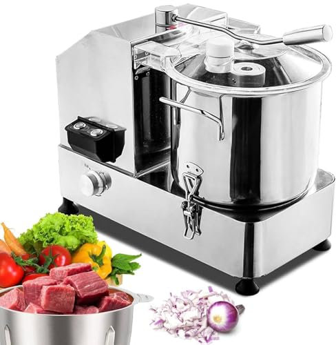 Meat and Vegetable Blender Food Shredder,Stainless Steel Vegetable Cutter 6L/9L12L Meat Slicer Food Blender Chopper for Vegetable Fruits Grains,12L
