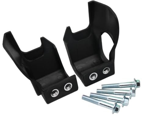 Fork Shoe Cover Lower Leg Guard Protector Compatible With YZ125 YZ250 YZ250F YZ450F YZ250FX YZ450FX WR250F Motorcycles 2008-2023 Model Years(Black)