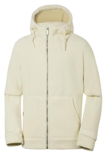 BWBIKE Sudaderas con Capucha y Cremallera Completa para Mujer Forradas en Vellón Acogedoras Manga Larga Sudaderas Gruesas Chaqueta Casual Suave y Cálida Ropa Exterior con Capucha
