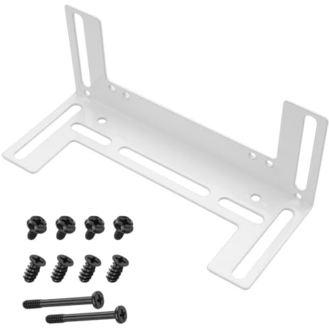 YAODHAOD Fan Mounting Bracket, 8cm/9cm/12cm Computer Chassis Fan Case Cooling Component PC Radiator Holder (1PCS) (White)