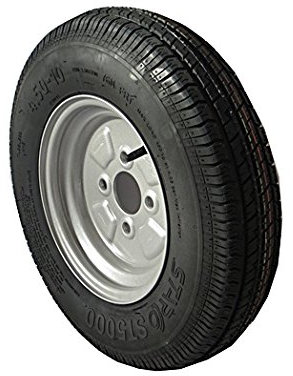 Kenda Komplettrad 4.50-10, 6PR, 76M, Lk: 4/60/100, K-364 für Anhänger, Trailer