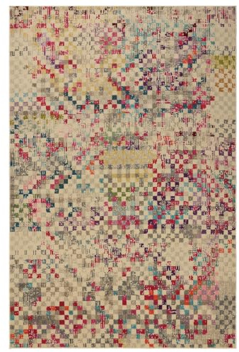 benuta Nest Vintage Teppich Casa - Mehrfarbig 240x340 cm - Teppich für Wohnzimmer, Schlafzimmer und Flur - Pflegeleicht - Fußbodenheizung Geeignet