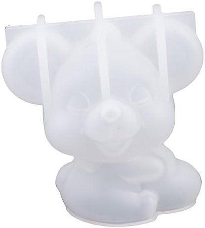 2 Pcs Silikon Form 3D Ratte Form Backen Mold für Home Decor Kuchen Candy Form