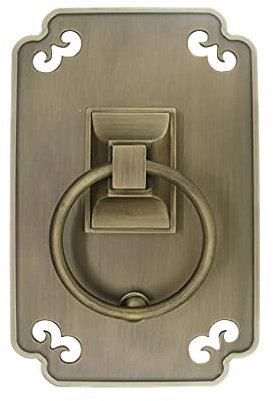 MDRBB Türgriff Türbeschlag Kupfer Antike Holztür Retro Türhebel Türgriff Türklopfer Türgriff for Villenhöfe usw. Türgriffe Innentüren (Color : B Bronze)