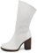 IF Fashion Scarpe da Donna Stivali Primaverili Estivi Camperos Polpaccio MP315-3 bianco N.41