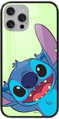 ERT GROUP mobile phone case for Apple Iphone 13 PRO original and officially Licensed Disney pattern Stitch 016 made of hardened glass, optimally adapted to the mobile phone, protective cover