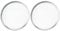 Vogue F011 Pizza Screen 9In Wire Mesh Baking Tray Cookware Bakeware, Silver (Pack of 2)
