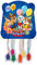 Piñata Cumpleaños Infantil – Varios Diseños Divertidos para Niños y Niñas – Ideal como Decoración de Fiestas y Celebraciones (Patrulla canina)
