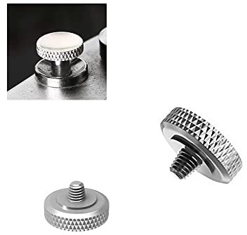 Déclencheur concave argenté pour appareil photo Nikon Zf