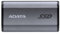 ADATA SE880 4 TB – bis zu 2000 MB/s SuperSpeed USB 3.2 Gen 2x2 USB-C Externe tragbare SSD Titan (AELI-SE880-4TCGY)