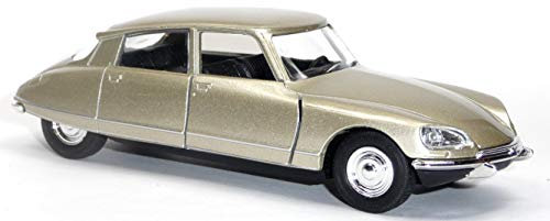 Generisch Modellauto kompatibel mit Citroen DS 23 Champagner Bronze 1973 Spritzguss ca. 1:37 = 12cm