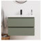 MOB-IN Ensemble Meuble Simple Vasque Sorrento 60 cm + Robinet