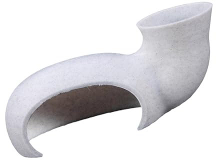 shuhauk Aquarium Unterirdischer Tunnel, einzigartiger Fischtunnel, einzigartige Aquariumhöhle für, Aquarium-Spielzeug, Eck-Aquariumhöhle, Tankzubehör, Dekorationen für Teiche